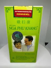 Nga Phụ Khang hỗ trợ giảm sự tiến triển u xơ tử cung, u nang buồng trứng (Lọ 60 viên)