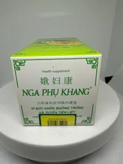 Nga Phụ Khang hỗ trợ giảm sự tiến triển u xơ tử cung, u nang buồng trứng (Lọ 60 viên)