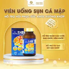 Nano Premium Shark Cartilage 150 viên - Bổ sung glucosamin và bột chiết xuất sụn cá mập hỗ trợ tốt cho khớp Nhật Bản