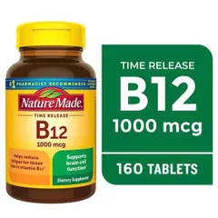 Nature Made Vitamin B12 Time Release 1000mcg – 160 viên
