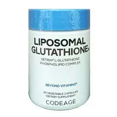 (Nhập Khẩu) Viên uống trắng da Codeage Liposomal Glutathione 500mg Setria 836642