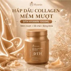Kem Ủ Tóc Collagen DTH 1000ml – Hấp Dầu Chăm Sóc Tóc Khô Xơ, Hư Tổn, Uốn Duỗi Nhuộm