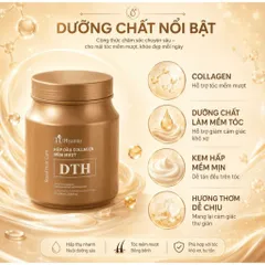 Kem Ủ Tóc Collagen DTH 1000ml – Hấp Dầu Chăm Sóc Tóc Khô Xơ, Hư Tổn, Uốn Duỗi Nhuộm