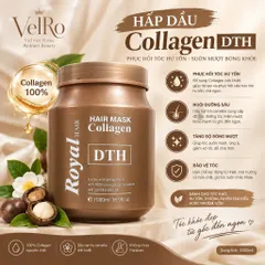 Kem Ủ Tóc Collagen DTH 1000ml – Hấp Dầu Chăm Sóc Tóc Khô Xơ, Hư Tổn, Uốn Duỗi Nhuộm
