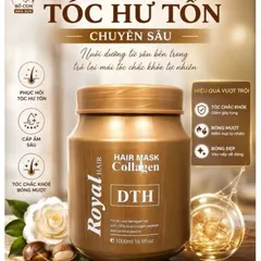 Kem Ủ Tóc Collagen DTH 1000ml – Hấp Dầu Chăm Sóc Tóc Khô Xơ, Hư Tổn, Uốn Duỗi Nhuộm