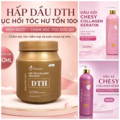 🔥 COMBO BỘ 3 CHĂM SÓC TÓC DẦU GỘI CHESY + DẦU XẢ CHESY + HẤP DẦU HYAMIN – CHĂM TÓC TẠI NHÀ NHƯ Ở SALON 💗