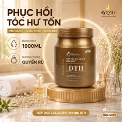 Hấp Dầu HYAMIN DTH Collagen Loại 1 Chính Hãng – Ủ Tóc Khô Xơ, Rối, Thiếu Dưỡng Chất