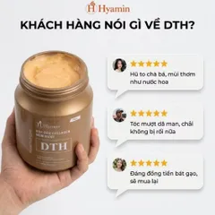 ? Hấp Dầu HYAMIN DTH Collagen Loại 1 – Kem Ủ Tóc Dưỡng Mượt Tóc Khô Xơ | Chốt Đơn Ngay