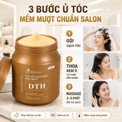 ? Hấp Dầu HYAMIN DTH Collagen Loại 1 – Kem Ủ Tóc Dưỡng Mượt Tóc Khô Xơ | Chốt Đơn Ngay