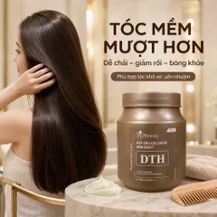 ? Hấp Dầu HYAMIN DTH Collagen Loại 1 – Kem Ủ Tóc Dưỡng Mượt Tóc Khô Xơ | Chốt Đơn Ngay