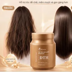 Hấp Dầu HYAMIN DTH Collagen Loại 1 Chính Hãng – Ủ Tóc Khô Xơ, Rối, Thiếu Dưỡng Chất