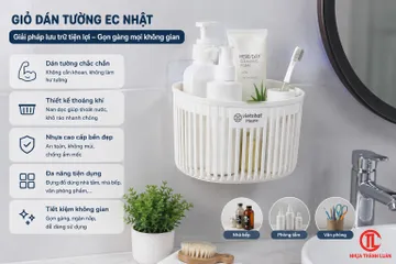 GIỎ DÁN TƯỜNG SỌC NHẬT 3246