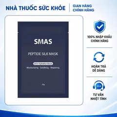 Mặt nạ SMAS Peptide Silk Mask 10 Miếng - Dưỡng ẩm và Phục hồi Da Cao Cấp, Hỗ Trợ Da Khỏe Mạnh, Phù Hợp Mọi Loại Da 837308