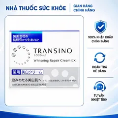 Kem Transino Whitening Repair Cream - Hỗ Trợ Dưỡng Trắng Da, Tái Tạo & Phục Hồi Da Hư Tổn - 35g Nhật Bản 737998 837348