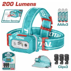 ĐÈN ĐỘI ĐẦU TOTAL THL013AAA6 – 200 LUMEN, CHIẾU XA 91M