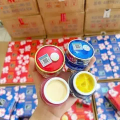Combo Kem Dưỡng Trắng Da MEIDUZI Xanh Đỏ Ngày Và Đêm - Mờ Thâm Sạm, Nám Mụn 20Gram - Chăm Sóc Da Từ Thiên Nhiên Nhật Bản