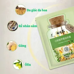 [ Chính hãng ] Dầu gội phủ bạc nhuộm tóc Goperfect thảo dược 25ml