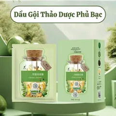 [ Chính hãng ] Dầu gội phủ bạc nhuộm tóc Goperfect thảo dược 25ml