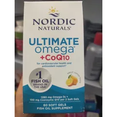 Dầu cá Omega-3 Nordic Naturals Ultimate Omega CoQ10 60v 837430