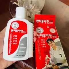 Dầu nóng xoa bóp hàn quốc, xoa bóp massage màu đỏ antiphlamine 100ml 837444