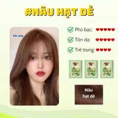 [ Chính hãng ] Dầu gội phủ bạc nhuộm tóc Goperfect thảo dược 25ml