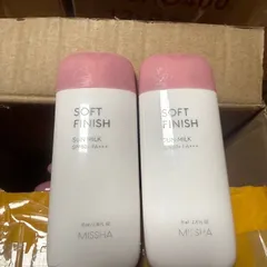 Kem Chống Nắng Missha Soft Finish Sun Milk SPF50 70ML(ảnh thật 0 hộp vỏ xấu nên clear nhanh date 6/28 )