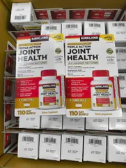 Viên uống Hỗ trợ & Bảo vệ sụn khớp Kirkland Signature Triple Action Joint Health |110 viên| Giải pháp hiệu quả cho khớp & sụn [SP Chuẩn Mỹ]