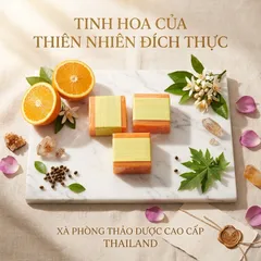 Xà Phòng Cam Nghệ Galong Thái Lan Giảm Mụn Sáng Da Giảm Thâm Cơ Thể 65g