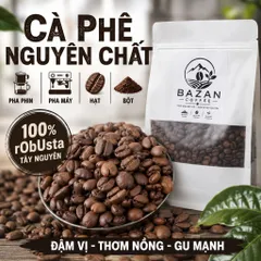 [Giá Sỉ ] 5kg Cà Phê Nguyên Chất Đắk Lắk - Gu Mạnh - Đắng - Đậm - Mạnh