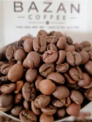 1KG Cà Phê Nguyên Chất Robusta Rang Mộc Tây Nguyên – BAZAN COFFEE – Đậm Vị, Thơm Đặc Trưng
