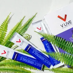 V Neral – Thực phẩm bổ sung khoáng chất & collagen, hỗ trợ sức khỏe tổng thể, Hộp 28 gói, Malaysia
