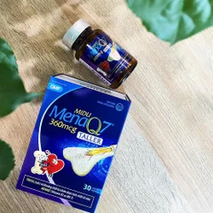 MIDU MENAQ7 360mcg – Giúp Phát Triển Chiều Cao Cho Trẻ Dậy Thì, Hộp 90 Viên