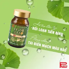 ICHOHA EKISU PLUS - Viên uống Hỗ trợ tuần hoàn não, phòng chống tai biến mạch máu não Nhật Bản, Hộp 90 viên
