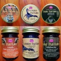 Dầu cù là Thái Lan cao xoa bóp Hổ, Bò cạp, Rắn hổ mang Banna 50g