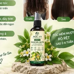 Xịt dưỡng tóc Tinh Dầu Bưởi Mộc An 100ml – Dưỡng Tóc, Hỗ Trợ Giảm Rụng, Kích Thích Mọc Tóc