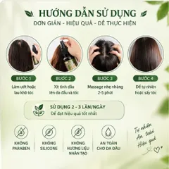 Xịt dưỡng tóc Tinh Dầu Bưởi Mộc An 100ml – Dưỡng Tóc, Hỗ Trợ Giảm Rụng, Kích Thích Mọc Tóc