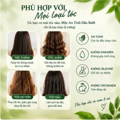 Xịt dưỡng tóc Tinh Dầu Bưởi Mộc An 100ml – Dưỡng Tóc, Hỗ Trợ Giảm Rụng, Kích Thích Mọc Tóc