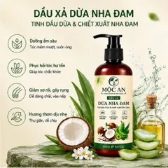 Cặp Dầu Gội Bồ Kết Thảo Mộc giảm rụng, kích mọc tóc, sạch gàu, dưỡng tóc từ gốc Mộc An chính hãng
