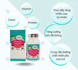 Viên uống Growth Height Ex Plus hỗ trợ tăng chiều cao trẻ em 300 viên
