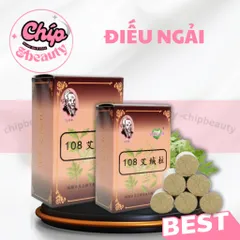 Ngải 108 Điếu Giảm Đau Nhức, Lưu Thông Khí Huyết, Đốt cho Thanh Lăn Ngải, Cốc Phù Dương,...