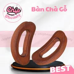 Dụng Cụ Massage Cạo Gió Lưng Bằng Gỗ Sồi Chuyên Dụng Spa Dưỡng Sinh. Bàn Chà Gỗ Cạo Gió