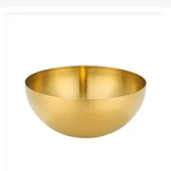 Bát Mạ Vàng, bát rửa mặt, bát đựng nước chuyên dùng cho spa size 20cm - 22cm hàng đẹp