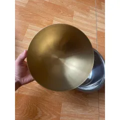 Bát Mạ Vàng, bát rửa mặt, bát đựng nước chuyên dùng cho spa size 20cm - 22cm hàng đẹp