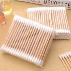 Combo 5 gói. Gói 100 Tăm bông gỗ y tế vệ sinh tai. Bông ngoáy tai hàng loại 1 chất lượng cao