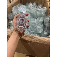 Lược gội dưỡng sinh trắng trong suốt giá rẻ. Lược massage đầu dùng trong Spa - TMV