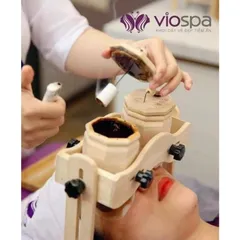 Bộ xông mắt ngải cứu bằng gỗ, máy xông mắt bằng gỗ hàng chất lượng cao