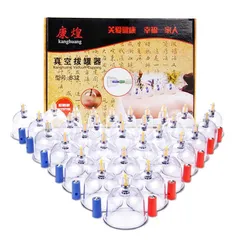 Bộ Giác Hơi cao cấp không dùng lửa, giác hơi chân không, dùng cho gia đình. Giác hơi 12, 24, 32 cốc