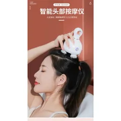 Máy Massage Đầu mini cầm tay 3 chế độ | Máy massage đầu 3D 4 đầu massage 837866