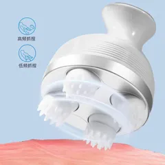 Máy Massage Đầu mini cầm tay 3 chế độ | Máy massage đầu 3D 4 đầu massage 837866