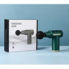 Máy Mát Xa Cầm Tay, Súng Massage Toàn Thân 6 Cấp Độ Nhỏ Gọn Chuyên Sâu Vai Gáy Lưng Giảm Đau